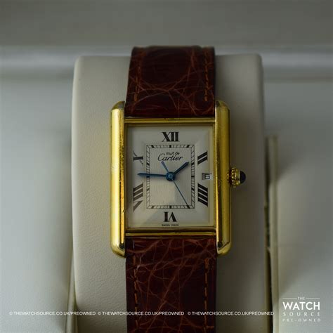 cartier tank used|cartier tank must preowned.